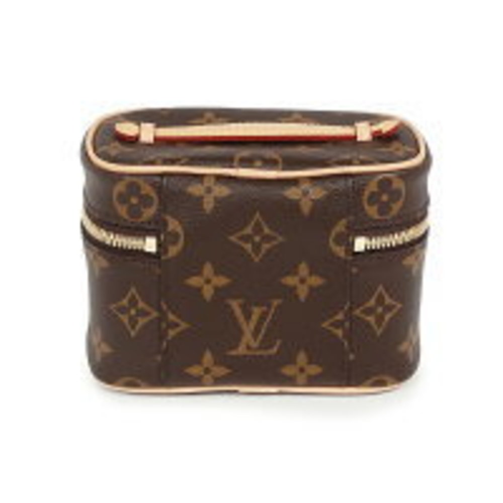 Louis Vuitton Monogram Nice Nano Brown Leather Vanity - Picture 2 of 8